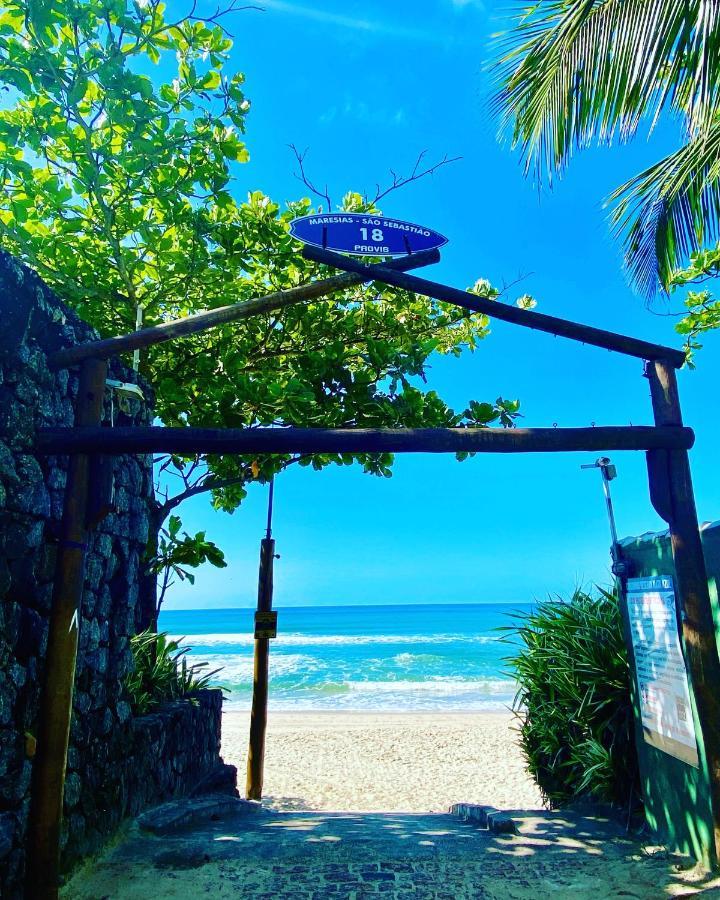 Maresias, Chale H29 Em Condominio De Frente A Entrada 18 Da Praia E Dentro Da Mata Atlantica Sao Sebastiao  Eksteriør bilde